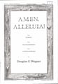 Amen Alleluia SATB choral sheet music cover